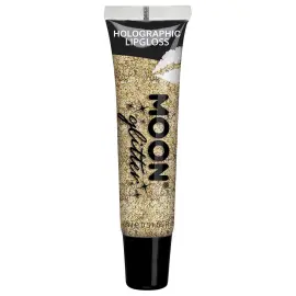 Moon Glitter Holografinen Glitter Huulikiilto Kulta