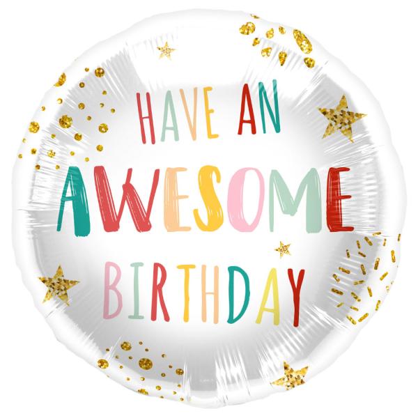 Folioilmapallo Have An Awesome Birthday