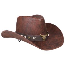 Cowboyhattu Texas Ruskea
