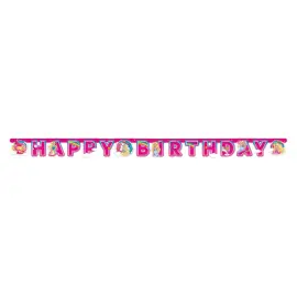 Barbie Dreamtopia Kirjainnauha Happy Birthday