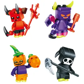 Rakennuspalikka Hahmot Halloween