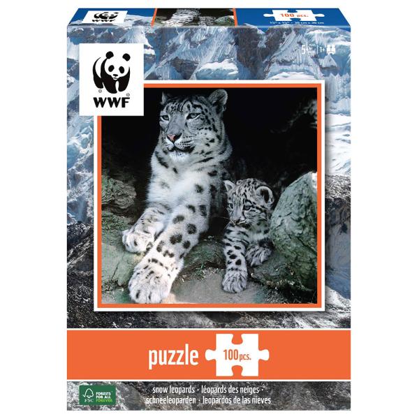 WWF Lumileopardit Palapeli 100p