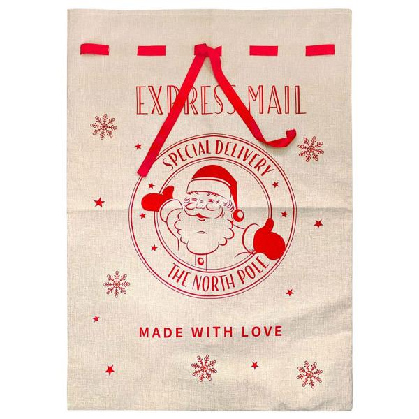 Joulupukki Lahjasäkki Juutista