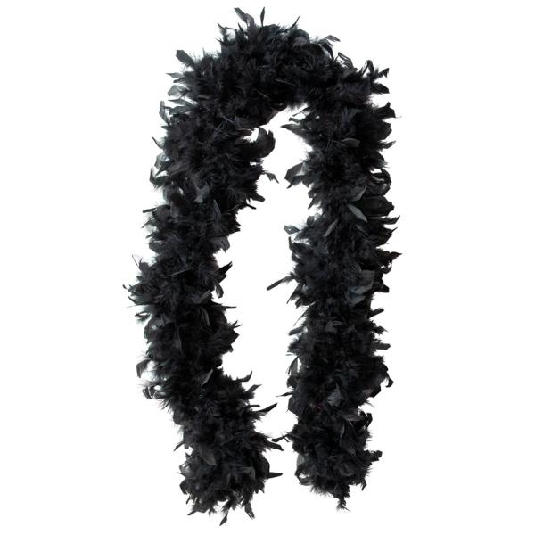 Höyhenboa Musta 80g 180 cm