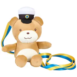 Ylioppilasnalle Karhu Vaaleanruskea 18 cm