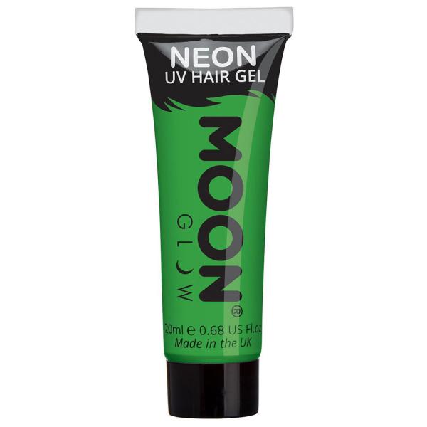 Moon Glow Neon UV Hiusgeeli Intensiivinen Vihreä