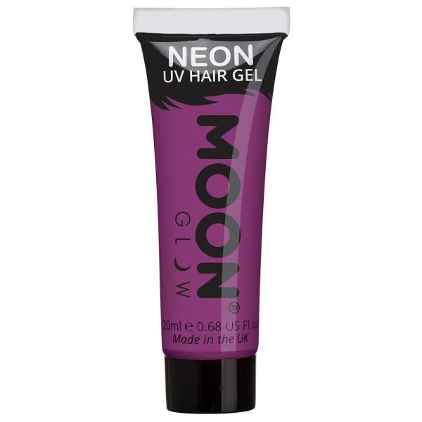 Moon Glow Neon UV Hiusgeeli Intensiivinen Violetti