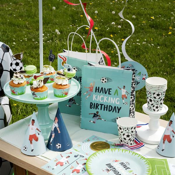 Riippuvat Swirls Jalkapallojuhlat 6 kpl