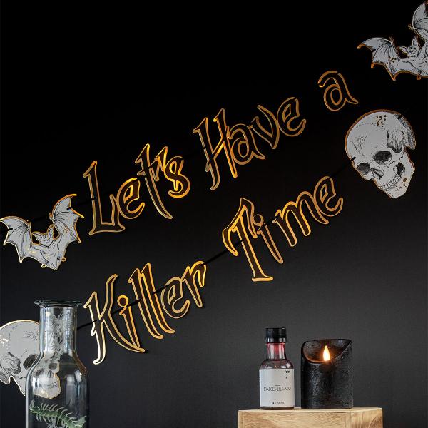 Kirjainviirinauha Let's Have a Killer Time