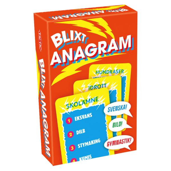 Blixt Anagram Korttipeli