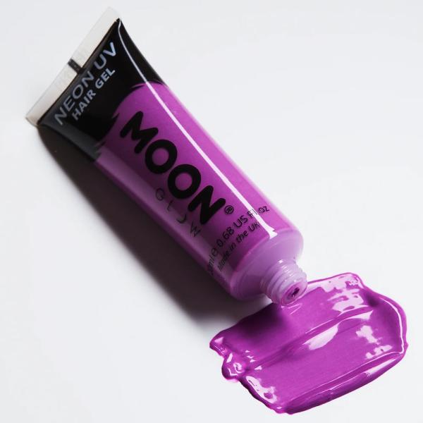 Moon Glow Neon UV Hiusgeeli Intensiivinen Violetti