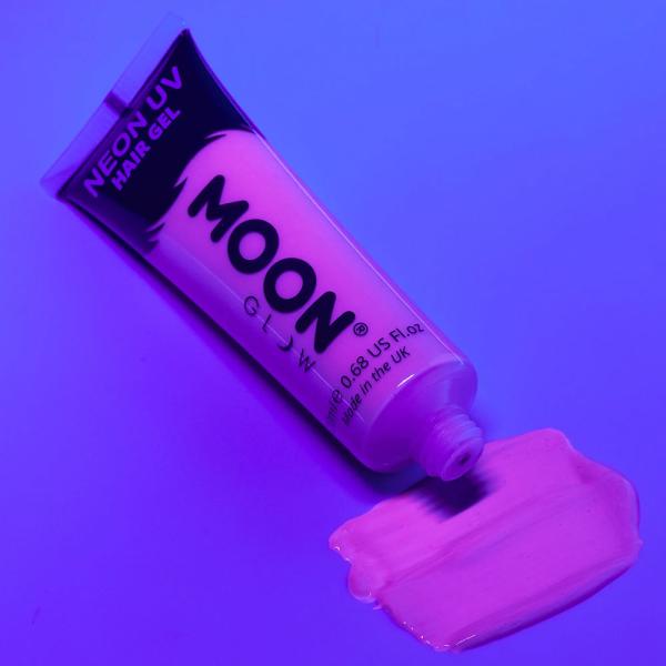 Moon Glow Neon UV Hiusgeeli Intensiivinen Violetti