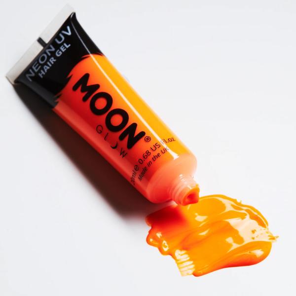 Moon Glow Neon UV Hiusgeeli Intensiivinen Oranssi