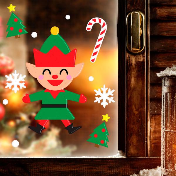 Geeli Ikkunakoriste Joulutonttu