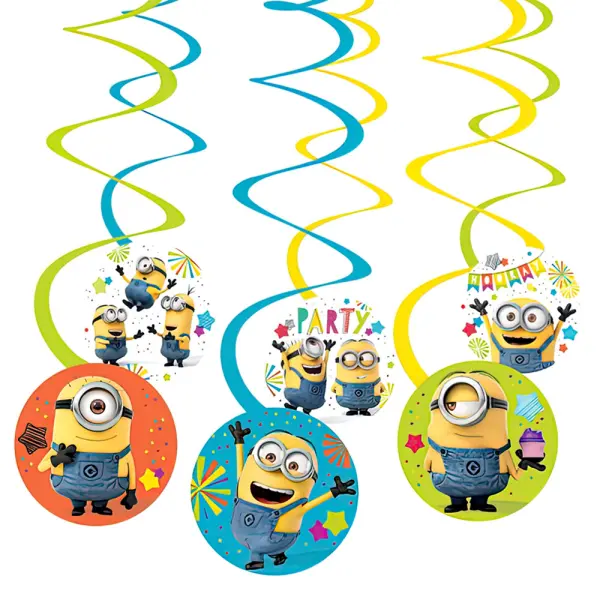 Itse Ilkimys Hanging Swirls Minions Kätyrit