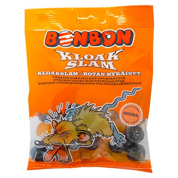 Bonbon Rotan Rykäisyt Kirpeä Salmiakki