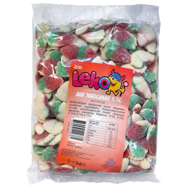 Kirpeät Mansikka Karkit 1 Kg