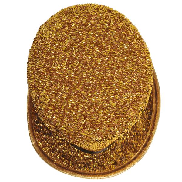 Kiiltävä Minihattu Kulta