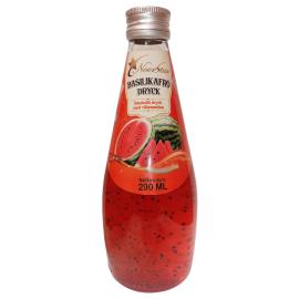 Vesimelonijuoma Basilikan Siemenill&auml; 290 ml