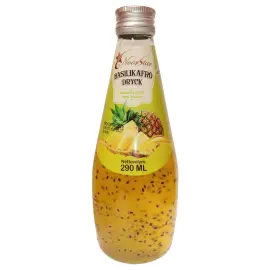 Ananasjuoma Basilikan Siemenill&auml; 290 ml