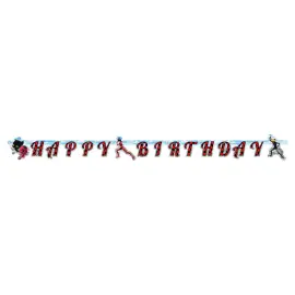 Kirjainnauha Ihmeellinen Leppäkerttu Happy Birthday