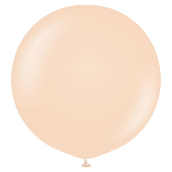 Beiget Jätti Lateksi Ilmapallot Blush 2 kpl
