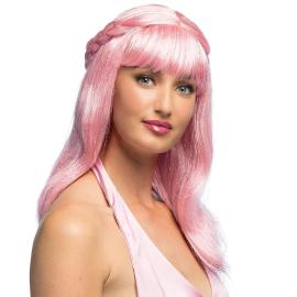 Vaaleanpinkki Peruukki Leteillä