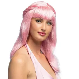 Vaaleanpinkki Peruukki Leteill&auml;