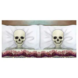 Luuranko Tyynynpäällinen Tyynyliina 2 kpl