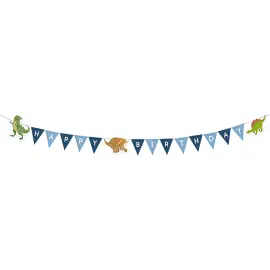 Happy Dinosaur Kirjainnauha Happy Birthday