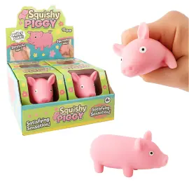 Vaaleanpunainen Puristeltava Possu