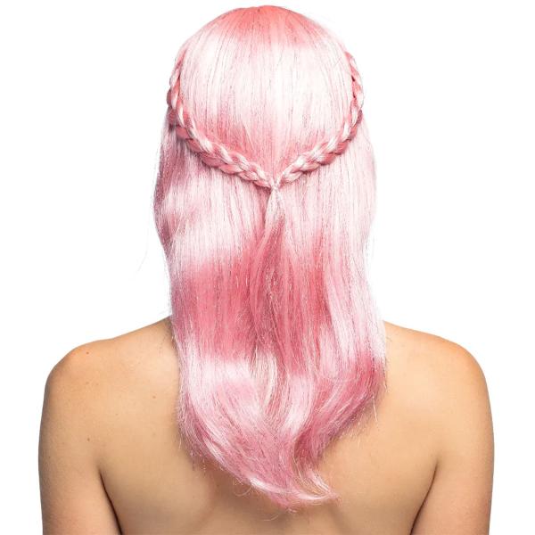 Vaaleanpinkki Peruukki Leteillä