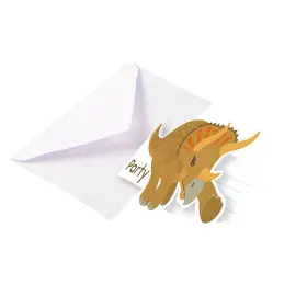 Happy Dinosaur Kutsukortit