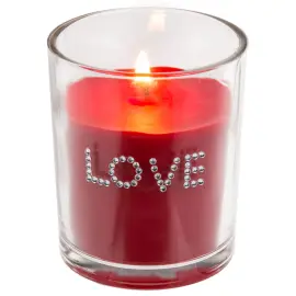 Love Ruusuiset Tuoksukynttil&auml;t