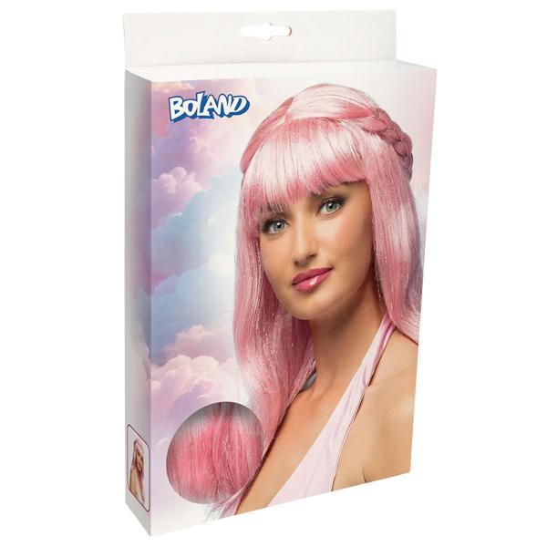 Vaaleanpinkki Peruukki Leteillä