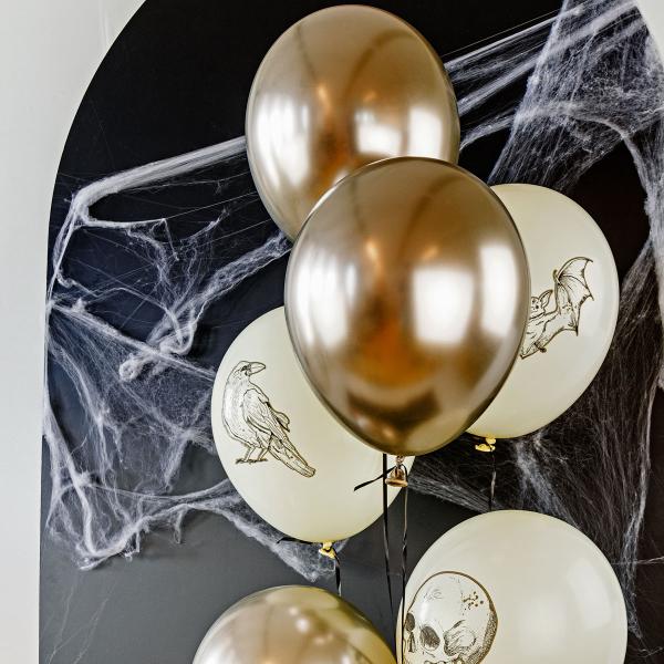 Halloween Lateksi-ilmapallot Mix 6-kpl