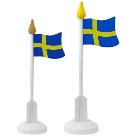 Pöytälippu Ruotsi Puinen Iso