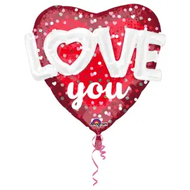 Love You 3D Folioilmapallo