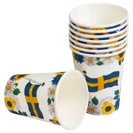 Ruotsin Lippu Pahvimukit