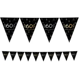 Lippubanneri Musta 60 vuotta