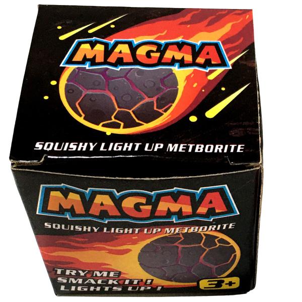 Vilkkuva Magma Stressipallo