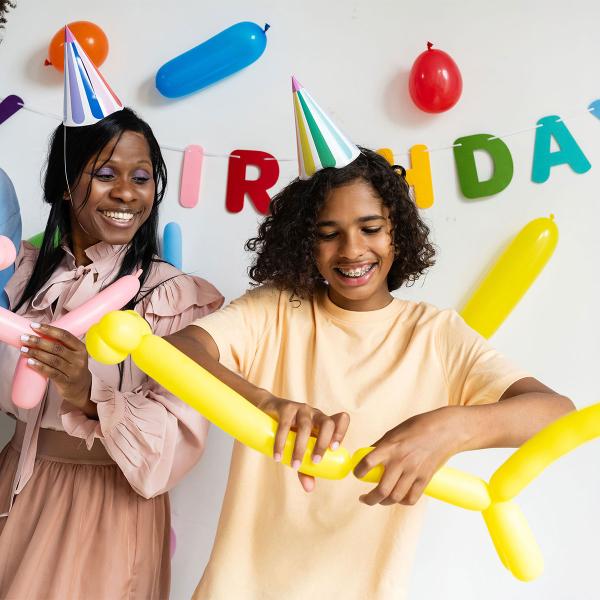 Hahmoilmapallot Värisekoitus Matta 5 cm