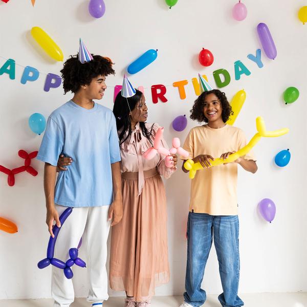 Hahmoilmapallot Värisekoitus Matta 5 cm