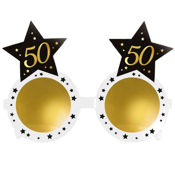 50-vuotis Silmälasit Tähtillä