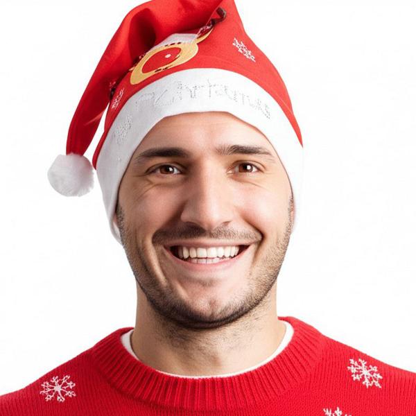 Merry Christmas Joulupukin Lakki Porokuvioilla