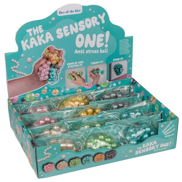 Sticky Squishy Stressipallo Helmillä