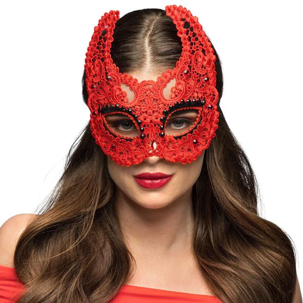 Pitsi Paholaisen Naamio Punainen