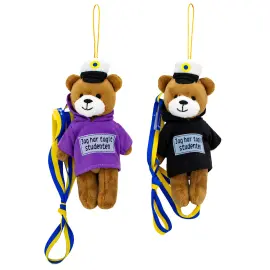 Ylioppilasnalle Karhu Hupparissa 16 cm