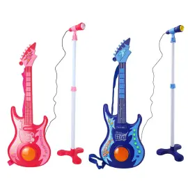 Elektroninen Lelukitara Mikrofonilla