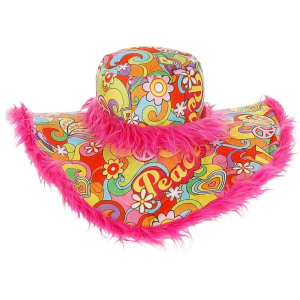 Hippie Hellehattu Monivärinen